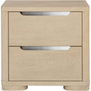  Coaster Furniture Ladera 225082 2-drawer Nightstand Bedside Table - Light Elm IMAGE 3