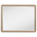  Coaster Furniture Ladera 225084 Dresser Mirror - Light Elm IMAGE 1