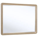  Coaster Furniture Ladera 225084 Dresser Mirror - Light Elm IMAGE 2