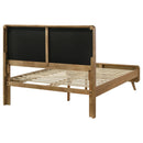  Coaster Furniture Robyn 225091KW Wood California King Platform Bed - Light Ash IMAGE 5