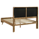  Coaster Furniture Robyn 225091Q Wood Queen Platform Bed - Light Ash IMAGE 3
