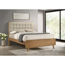  Coaster Furniture Robyn 225091Q Wood Queen Platform Bed - Light Ash IMAGE 4
