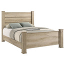  Coaster Furniture Oakglen 225101KW 55-inch California King Panel Bed - Weathered Oak IMAGE 8