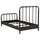  Coaster Furniture Rocco 310035T All Wood Water Pipe Open Frame Twin Bed - Dark Bronze IMAGE 5