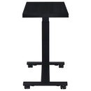  Coaster Furniture Westpark 315856 Height Adjustable Mobile Bedroom C-Table - Black IMAGE 3