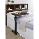  Coaster Furniture Westpark 315886 Height Adjustable Mobile Bedroom C-Table - Dark Pine IMAGE 11