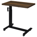  Coaster Furniture Westpark 315886 Height Adjustable Mobile Bedroom C-Table - Dark Pine IMAGE 12