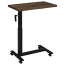  Coaster Furniture Westpark 315886 Height Adjustable Mobile Bedroom C-Table - Dark Pine IMAGE 1