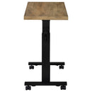  Coaster Furniture Westpark 315906 Height Adjustable Mobile Bedroom C-Table - Mango IMAGE 7