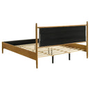  Coaster Furniture Mason 315914KE 46-inch Eastern King Panel Platform Bed - Light Brown IMAGE 4