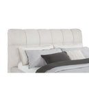  Coaster Furniture Nollet 315917CRMKW 48-inch Upholstered California King Platform Bed - Cream IMAGE 3