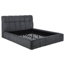  Coaster Furniture Nollet 315917GRYKE 48-inch Upholstered Eastern King Platform Bed - Grey IMAGE 8