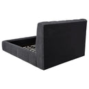 Coaster Furniture Nollet 315917GRYQ 48-inch Upholstered Queen Panel Platform Bed - Grey IMAGE 6