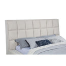  Coaster Furniture Dreux 315948CRMKE Upholstered Eastern King Panel Platform Bed - Cream IMAGE 3
