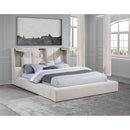  Coaster Furniture Dreux 315948CRMKE Upholstered Eastern King Panel Platform Bed - Cream IMAGE 9
