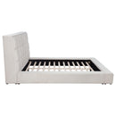  Coaster Furniture Dreux 315948CRMKW Upholstered California King Panel Platform Bed - Cream IMAGE 10