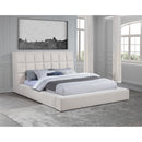  Coaster Furniture Dreux 315948CRMKW Upholstered California King Panel Platform Bed - Cream IMAGE 5