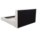  Coaster Furniture Dreux 315948CRMKW Upholstered California King Panel Platform Bed - Cream IMAGE 8