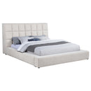  Coaster Furniture Dreux 315948CRMQ Upholstered Queen Panel Platform Bed - Cream IMAGE 11