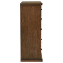  Coaster Furniture Sumerlin 460595WAL 6-drawer Bedroom Chest - Medium Brown IMAGE 5