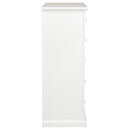  Coaster Furniture Sumerlin 460595WHT 6-drawer Bedroom Chest - White IMAGE 4