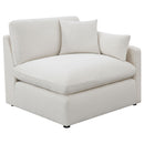 Coaster Furniture Hobson 551451-SETA 5-piece Upholstered Modular Sectional Sofa - Ivory IMAGE 3