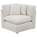  Coaster Furniture Hobson 551451-SETA 5-piece Upholstered Modular Sectional Sofa - Ivory IMAGE 6