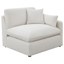  Coaster Furniture Hobson 551451-SETB 4-piece Upholstered Modular Sectional Sofa - Ivory IMAGE 5