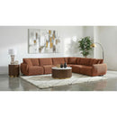  Coaster Furniture Elysia 551891-SET 6-piece Chenille Upholstered Modular Sectional Sofa - Coral IMAGE 2