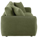  Coaster Furniture Elysia 551895-LOVE Chenille Upholstered Modular Lounge Loveseat - Green IMAGE 7