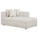  Coaster Furniture Amara 551911-SET 4-Piece Upholstered Sectional Sofa IMAGE 8