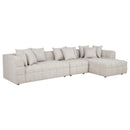  Coaster Furniture Amara 551911-SETA 3-Piece Upholstered Sectional Sofa IMAGE 1