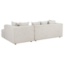  Coaster Furniture Amara 551911-SETB 2-Piece Upholstered Sectional Sofa IMAGE 4