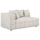  Coaster Furniture Amara 551911-SETB 2-Piece Upholstered Sectional Sofa IMAGE 9