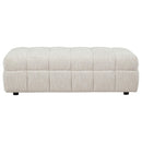  Coaster Furniture Amara 551913 Upholstered Ottoman IMAGE 2