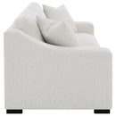  Coaster Furniture Ashlyn 552091 Fabric Upholstered Track Arm Sofa - Sand IMAGE 10