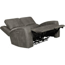  Coaster Furniture Brickston 603432PPP Triple Power Reclining Loveseat - Charcoal IMAGE 4