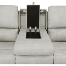  Coaster Furniture Brickston 603434PPP Triple Power Reclining Sofa - Grey IMAGE 9