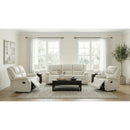  Coaster Furniture Camila 610247 Upholstered Motion Reclining Sofa - White IMAGE 9