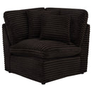  Coaster Furniture Collins 610350P-SETA 7-piece Modular Power Reclining Sectional - Chocolate Brown IMAGE 15