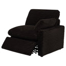  Coaster Furniture Collins 610350RRP Modular RAF Power Recliner - Chocolate Brown IMAGE 4