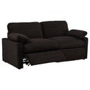  Coaster Furniture Collins 610352P Modular Power Loveseat - Chocolate Brown IMAGE 10