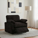  Coaster Furniture Collins 610353P Upholstered Power Recliner Chair - Chocolate Brown IMAGE 7