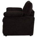  Coaster Furniture Collins 610353P Upholstered Power Recliner Chair - Chocolate Brown IMAGE 9