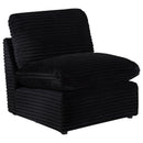  Coaster Furniture Collins 610360P-SETA 7-piece Modular Power Reclining Sectional - Black IMAGE 6