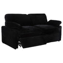  Coaster Furniture Collins 610362P Modular Power Loveseat - Black IMAGE 13