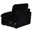  Coaster Furniture Collins 610362P Modular Power Loveseat - Black IMAGE 8