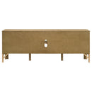  Coaster Furniture Rowe 701652 65-inch 2-door Wood TV Stand Media Console - Light Oak IMAGE 10