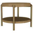  Coaster Furniture Arini 706188-S2 2-piece Round Coffee and End Table Set - Sand Wash IMAGE 13