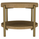  Coaster Furniture Arini 706188-S2 2-piece Round Coffee and End Table Set - Sand Wash IMAGE 14